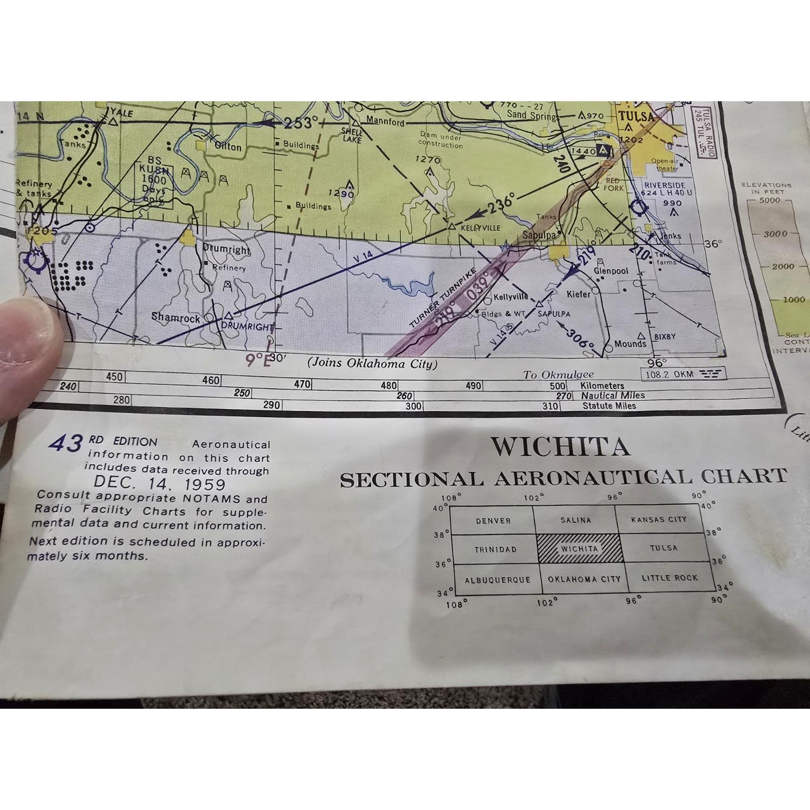 Vintage Aeronautical Charts - Etsy