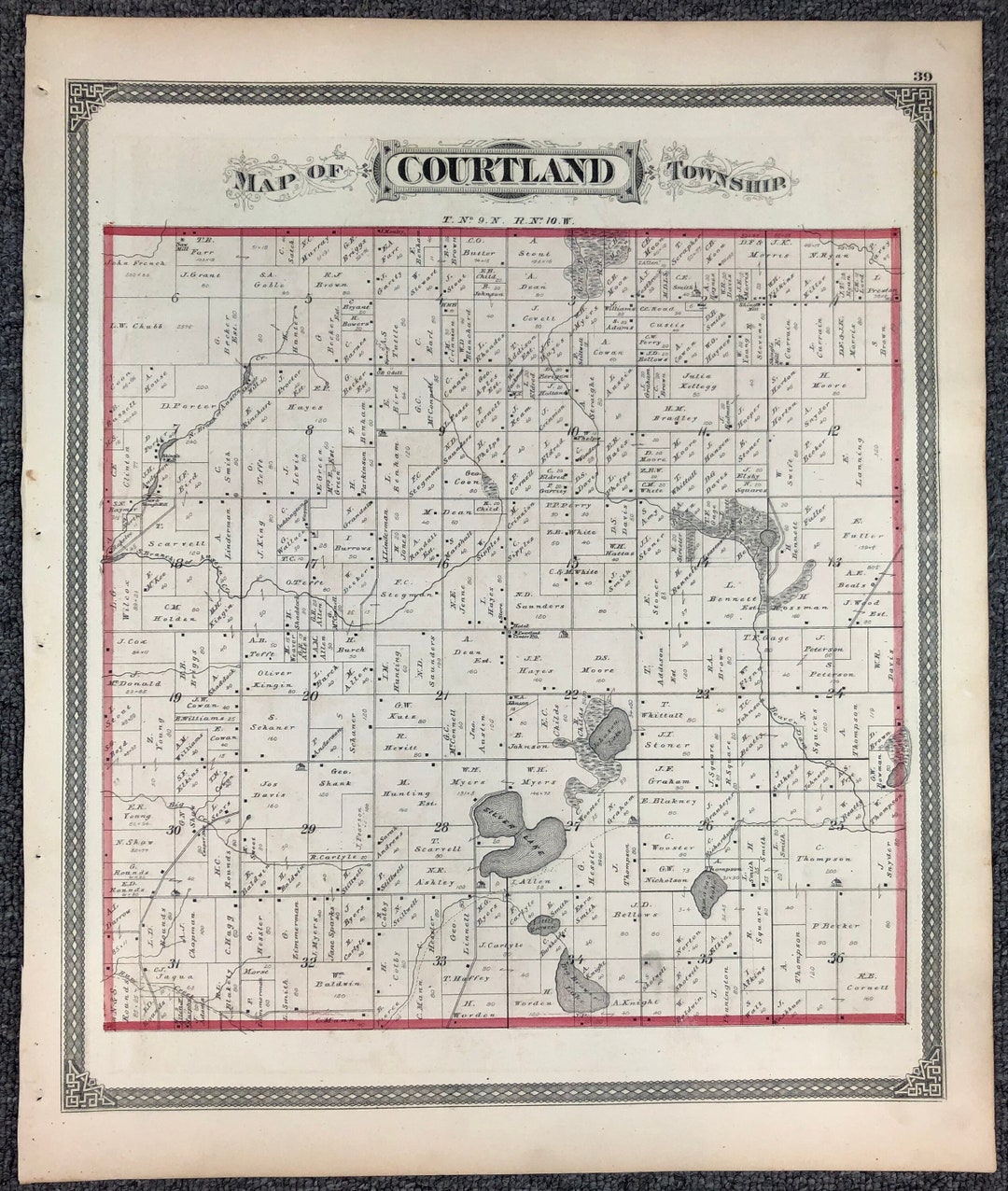 Kent County Township Map