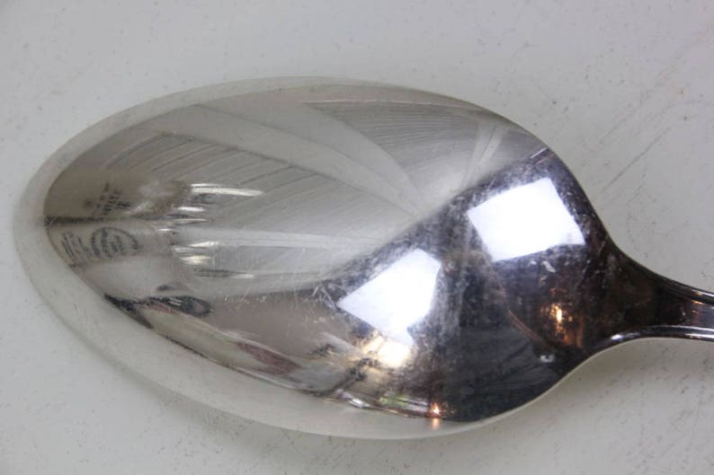 Vintage Serving Vegetable Spoon ELEGANCE 1954 by Anchor Rogers Vintage Holiday Tableware Silver Plate Mix and Match #89-2
