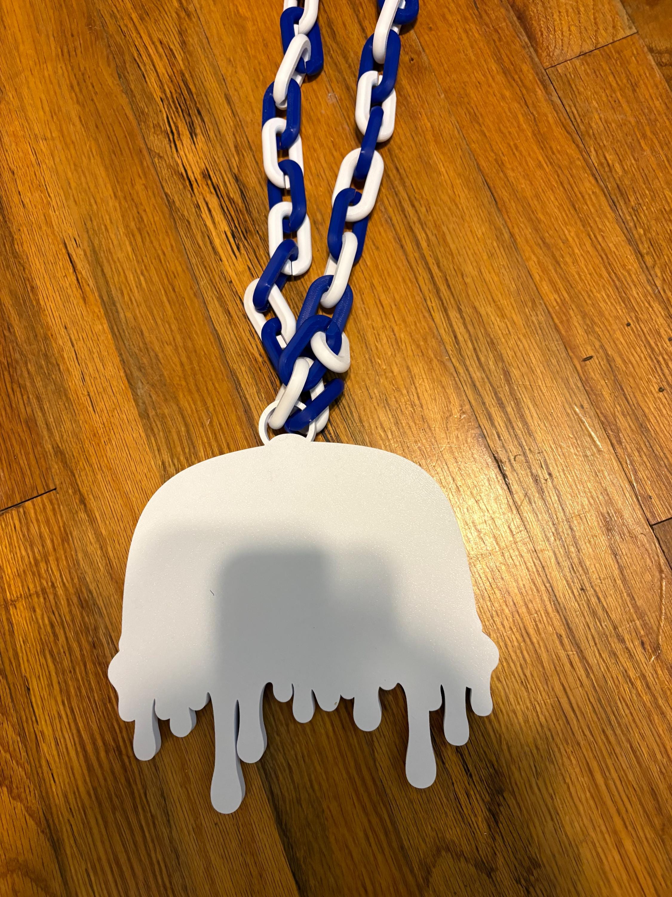 LA Dodgers Drip Chain - Etsy
