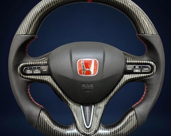 Honda Civic (2006 - 2012) FD1 FD2 Sports Carbon Fiber Dipping steering wheel