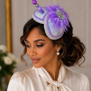 Iridescent Fascinator - Etsy