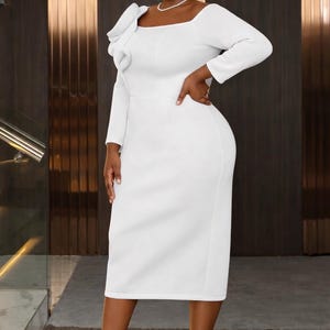 Plus Size White Church Dresses for Women - Etsy Plus Size White Church Dresses for Women - Etsy