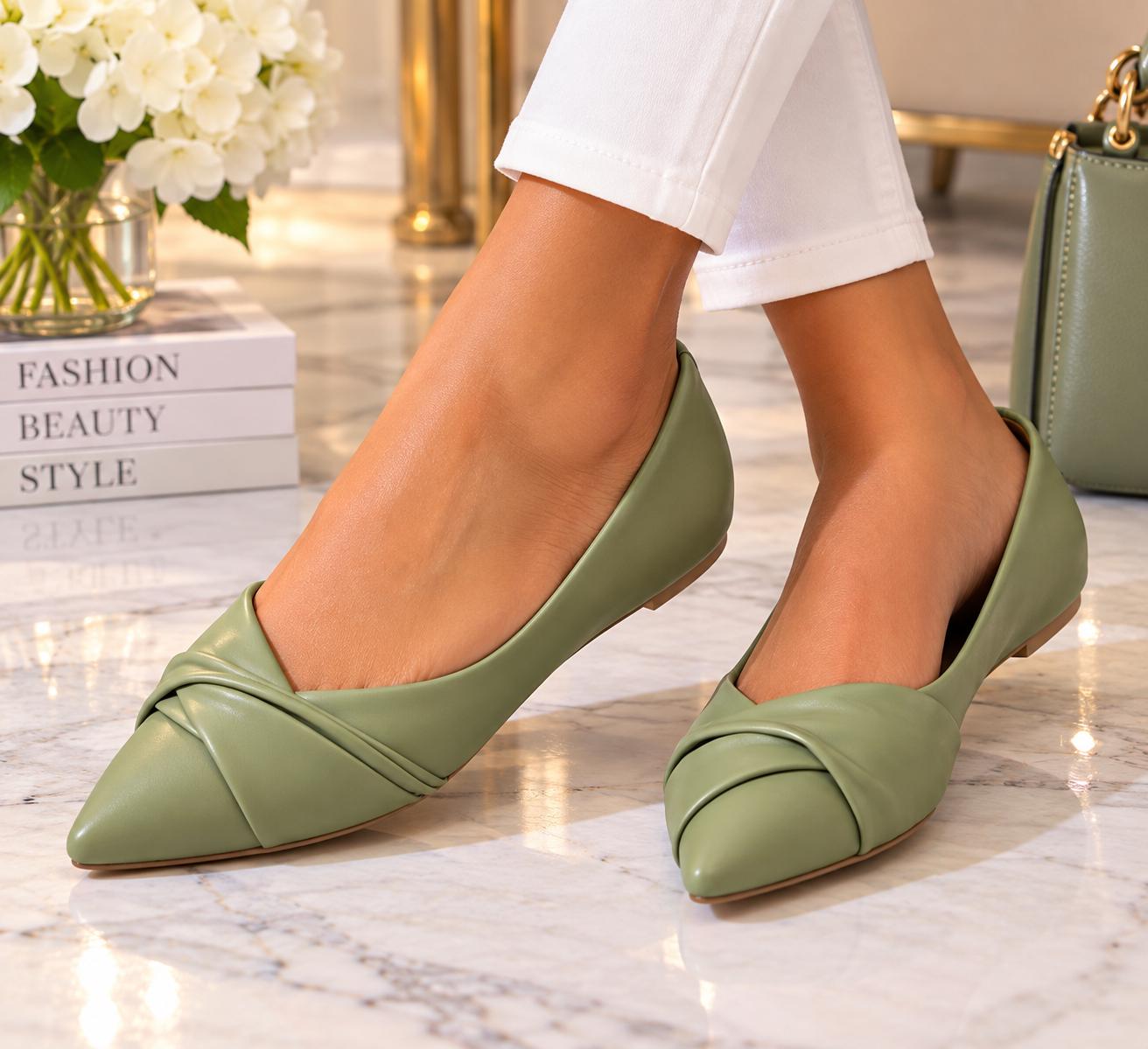 sage green dress shoes Woman sage green kitten heels