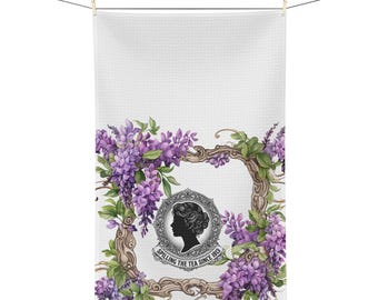 Paño de cocina Bridgerton Lady Whistledown / Paño de cocina floral