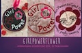 5 GIRLPOWERFLOWER designs to celebrate International Women's Day 2019, 5 powerful and versatile designs for the 4 x 4 and 5 x 5