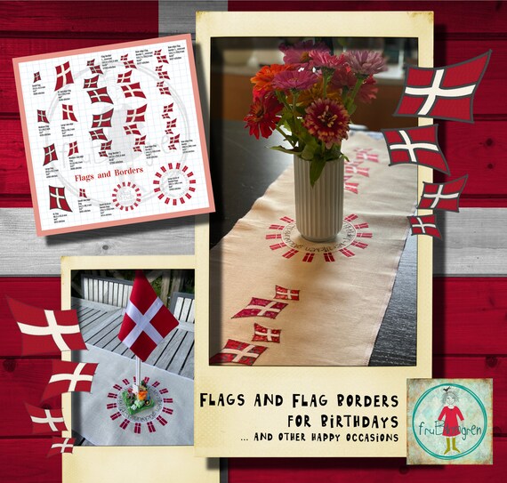 Appliqué Flags Single Flags Borders and Circle Designs - Etsy