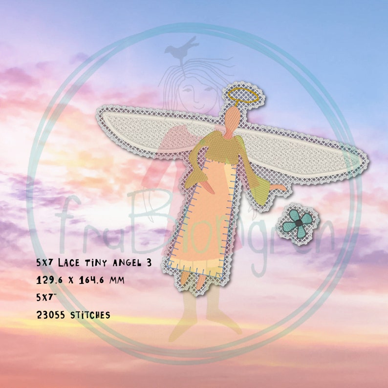 FSL ANGEL for Hoop Size 5x7