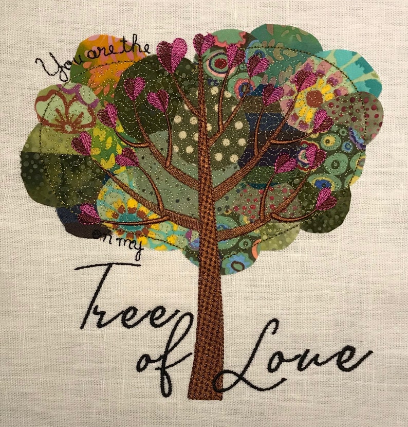 Lovely Trees for Lovely Occasions - Tree Threes of Love - Three 8 X 8 ...