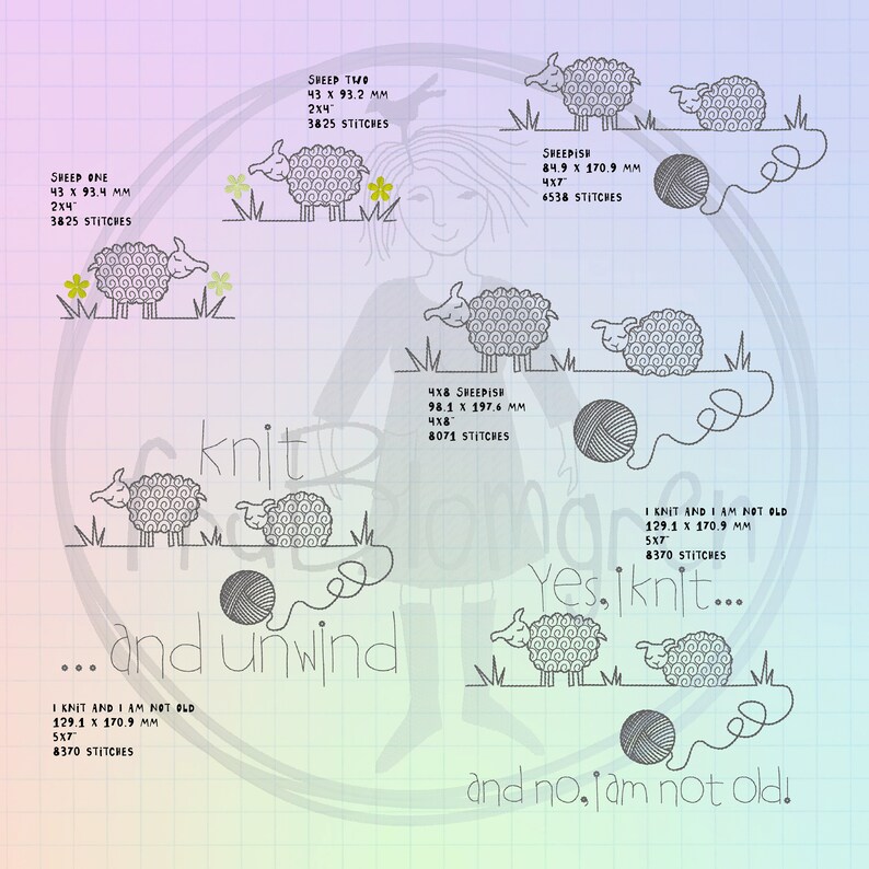 Intro Bundle New Sheep Designs Get Both Design Packs and Etsy