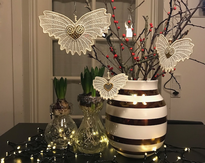 FSL Angel Wings and motifs: Hearts in Wings... - December 14th in fruBlomgren's Christmas Event 2018 - 3 beautiful and delicate designs