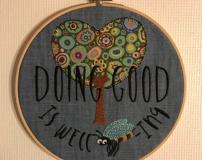3 versatile Appliqué Designs, 3 sizes, Machine Embroidery Designs, Patches or for old-school Wooden embroidery hoops
