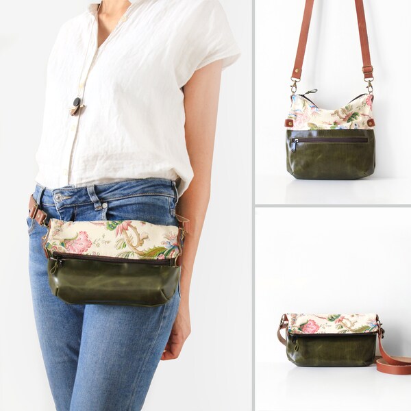 Over Shoulder Fanny Pack Etsy