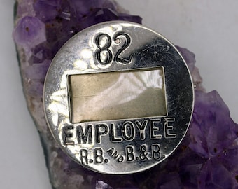 Vintage Ringling Brothers Barnum and Bailey Circus Managers Employee Badge