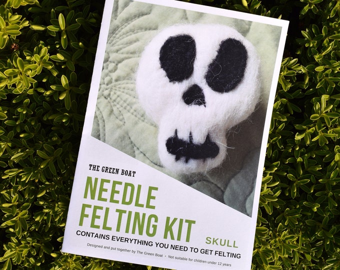 Needle Felting Kit – Skull