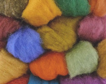 Felting Wool - Random or Choose your own - Perfect for Needle Felting - 100grms