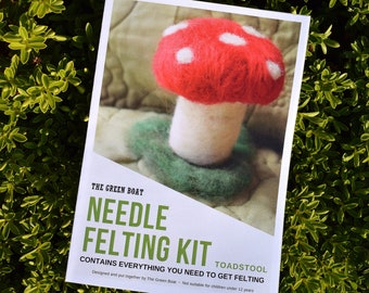 Needle Felting Kit – Toadstool