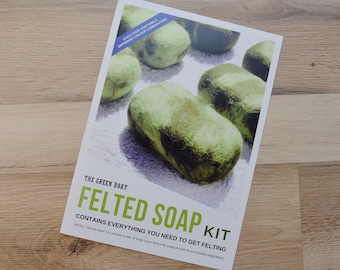 Felted Soap Kit - Everything you need to felt a bar of soap