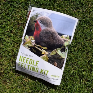 Needle Felting Kit – Robin