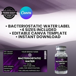 does bac water expire Bacteriostatic Water main image 0