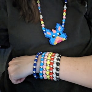 Rave Kandi Bundle - Necklace and Bracelets