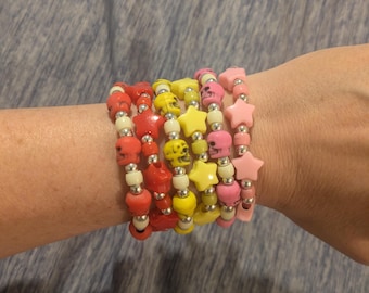 Skulls and Stars Bracelets