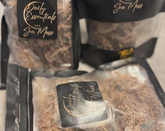 Wildcrafted Full Spectrum Sea Moss – Mineral-Rich Superfood Blend