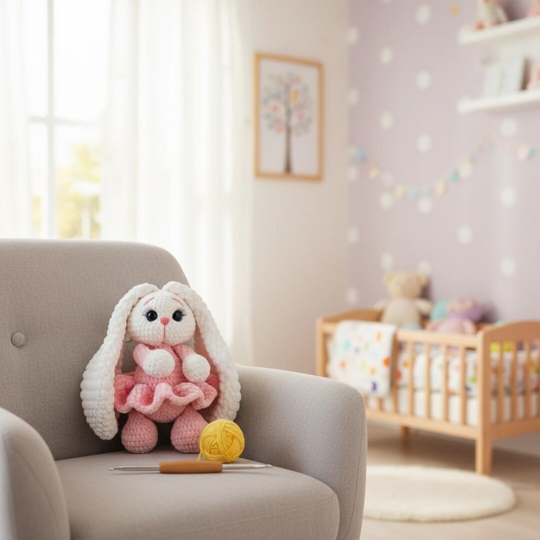 Sophie Rabbit Plush Bunny Crochet Pattern | Sophie Bunny Amigurumi PDF | Cute Rabbit ...