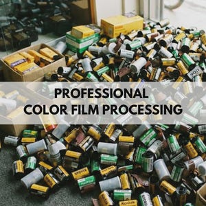 110 Film Color Film Processing | Dev & Scan | Do Not Return Negatives
