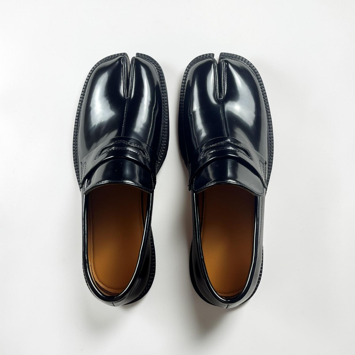 Scarpe Giapponesi TABI Fukuyama Oyakata Basse Nere &ndash; Taglia 28 (US 9), Made In Japan