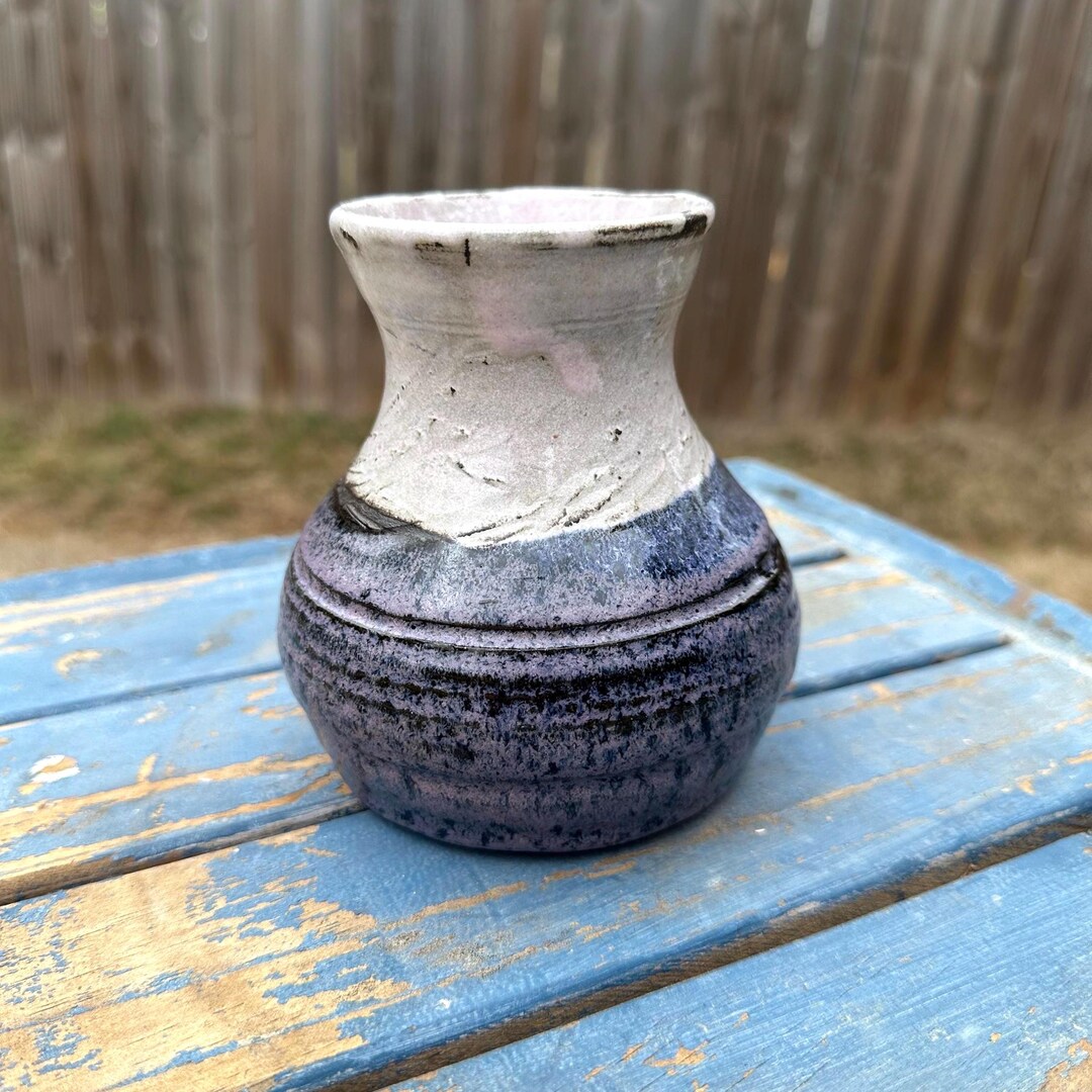 Handmade Ceramic Bud Vase or Pencil Holder Studio Pottery - Etsy