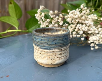 Handmade Espresso Shot Glass – Ceramic Latte Tea Cup Artisan Pottery