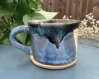 Handmade Pottery Coffee Mug 10 oz Ceramic Cup