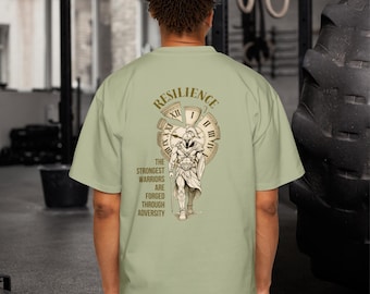 Resilience Warrior Gym Shirt Unisex | Strength & Adversity Inspirational Tee