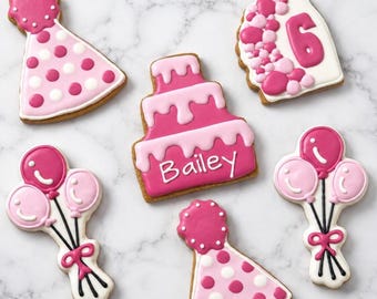 Personalized Dog Birthday Cookie Box – Grain-Free Puppy Treats – Custom Pet Birthday Gift