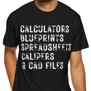 Camiseta de ingeniero / Camiseta de herramientas de ingeniero / Regalos para ingenieros y estudiantes de ingeniería recién graduados