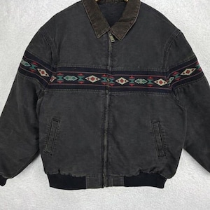 Vintage Carhartt Aztec Jacket - Etsy