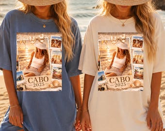 Custom Bride Era Shirt, Personalized Bachelorette Party Tee, Cabo 2025 Beach Trip Shirt, Bride Squad Vacation Tee, Bach Weekend Graphic Tee