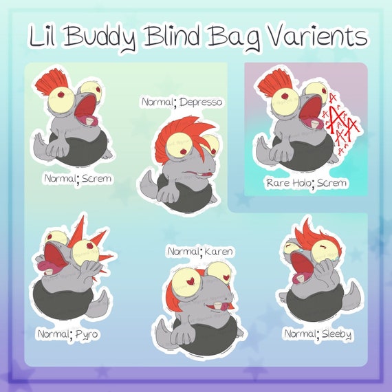Smallfry Lil Buddy Splatoon 3 Blind Bag Charms - Etsy Smallfry Lil Buddy Splatoon 3 Blind Bag Charms - Etsy