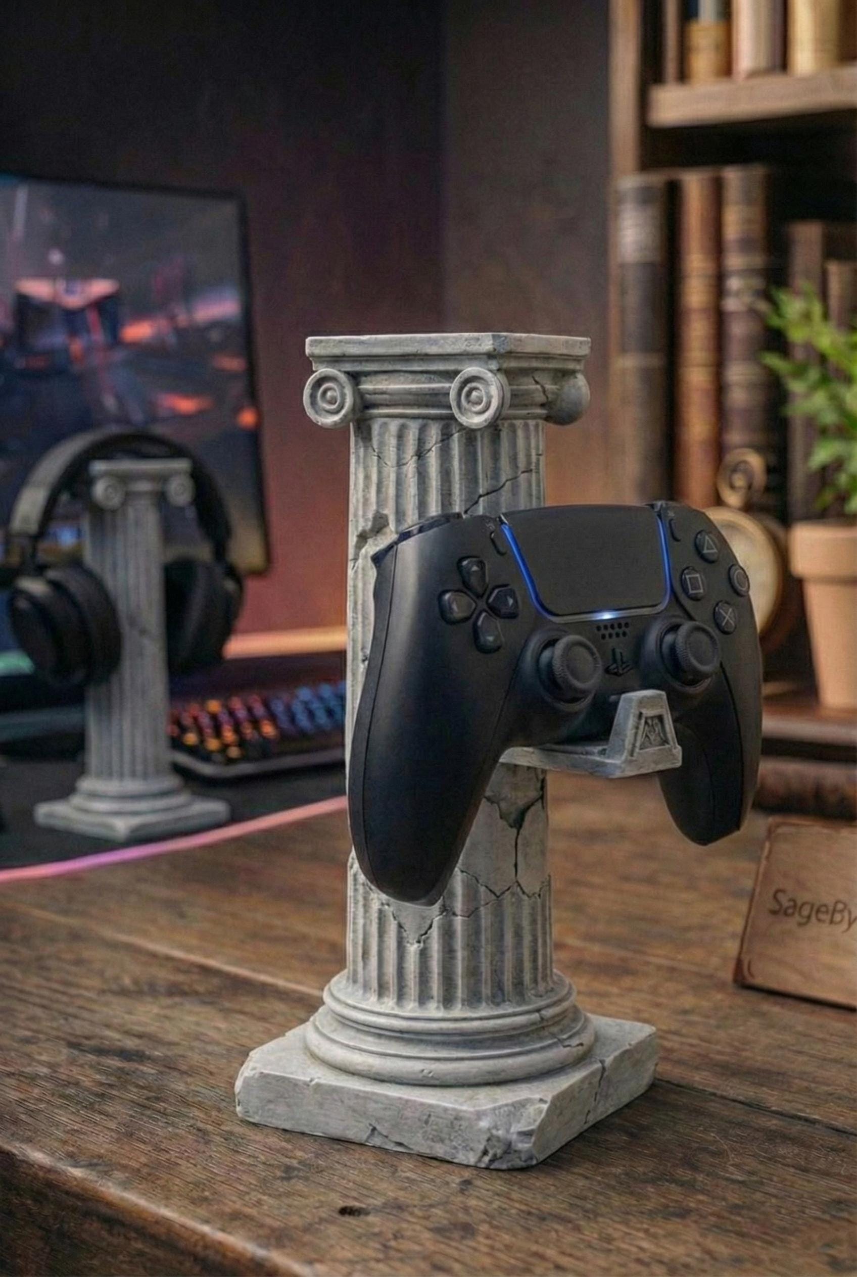Ancient Greek Column Controller Stand STL - Cyberpunk Ionic Pillar ...