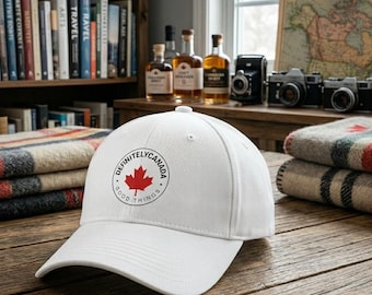 Canada Pride Baseball Cap Definitely Canada