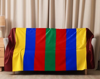 Couverture tribale Sherpa Ndebele | Couverture Umbhalo