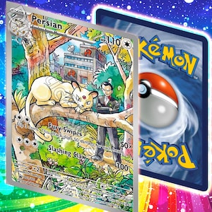 touch n go card limited edition Pokemon TCG - Alolan Meowth Sun & Moon Promo Holographic Card SM43 main image 0