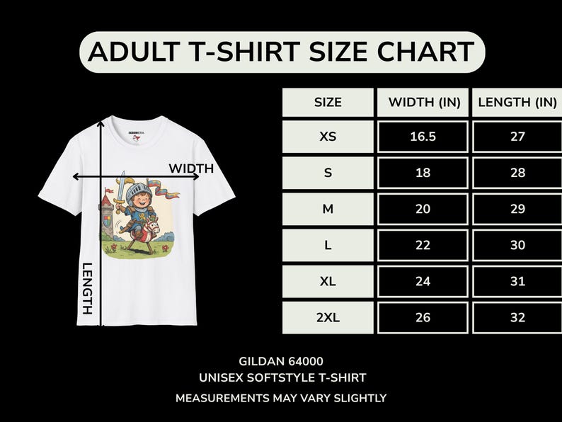 Knight Horse Cartoon Shirt Medieval Graphic Tee Baby Toddler Kids Adult ...