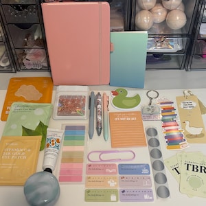 20 Piece Mystery Bundle, Bookish Surprise Box, Reader Gift, Self-Care Bundle, Stationary Items