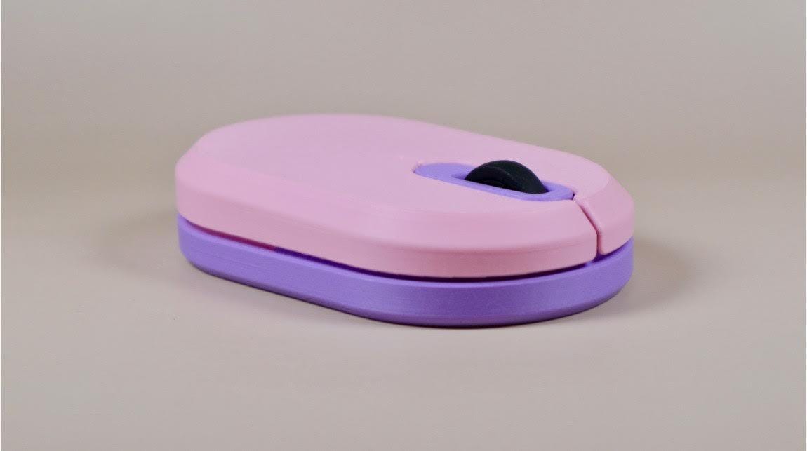 Custom Colors 3D Printed Minimalistic Futuristic Computer Mouse With ...