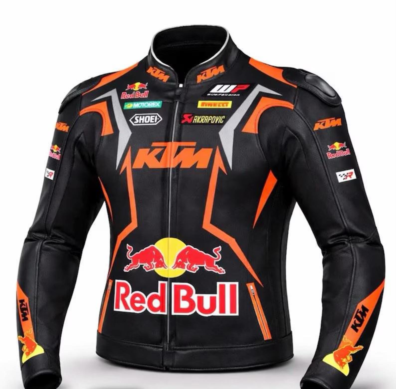 Red bull leather racing jacket - Etsy 日本