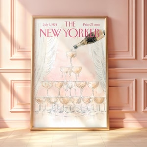 Framed New Yorker - Etsy