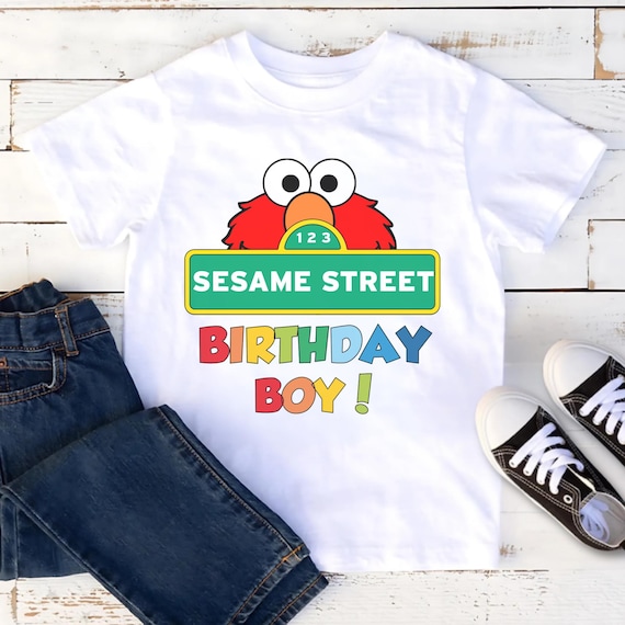 Street Birthday Shirt, Family Matching Faces (Digital Download)