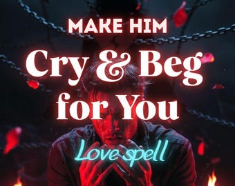 Make Him Cry and Beg for You Spell – Emotional Breakdown Ritual